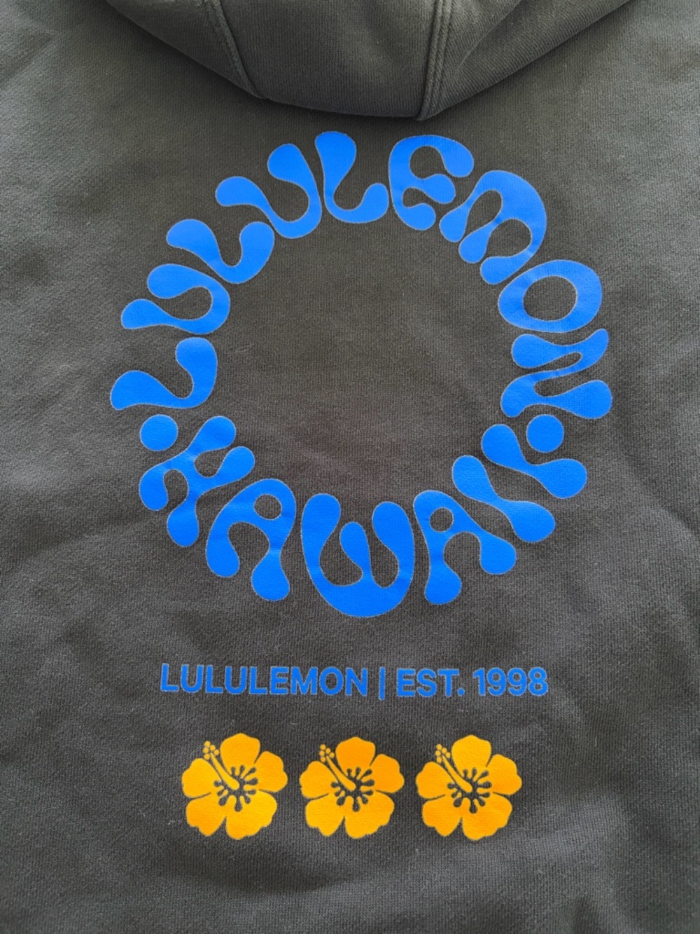 Lululemon Hawaii Hibiscus Steady State Pullover Hoodie